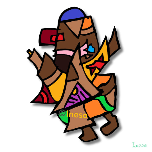 Olopa, 40 x 40cm, 2022 (2 Variants)