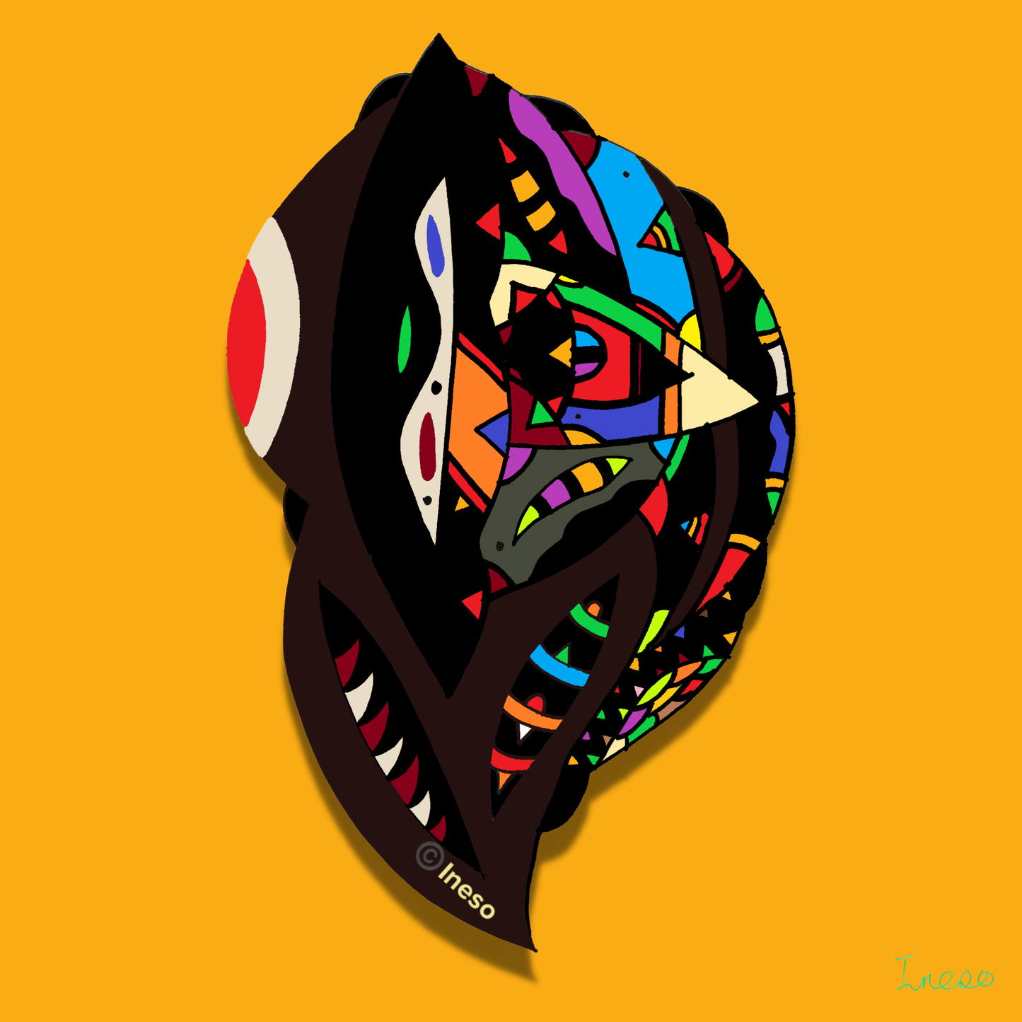 Ornament, 40 x 40cm, 2022 (2 Variants)